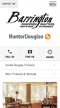 Mobile Screenshot of barringtondraperies.com